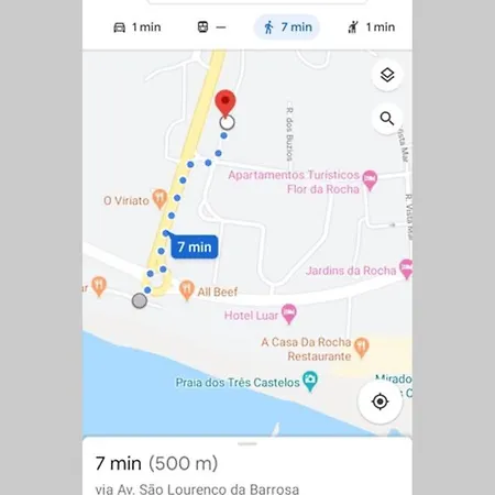 Apartmán Areias Da Rocha - 500 M From The 3 Castelos Da Rocha Portimão